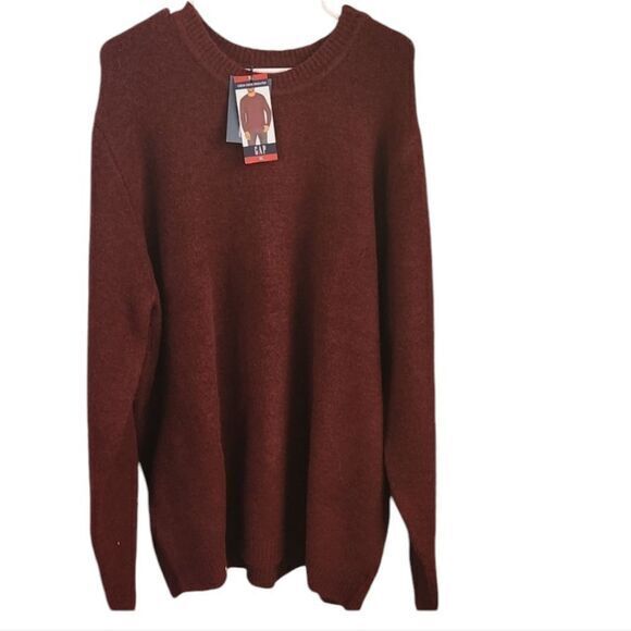 Gap Mens Long-Sleeve Crew Neck Sweater XL NWT - Picture 1 of 3